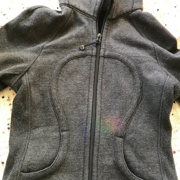 Lululemon scuba hoodie - grey size 2 - Picture 7 of 16